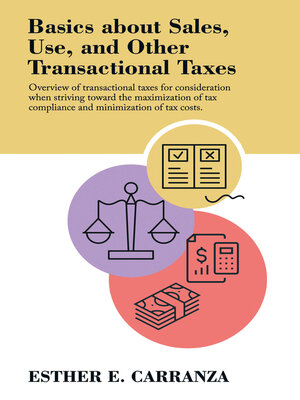 cover image of Basics About Sales, Use, and Other Transactional Taxes